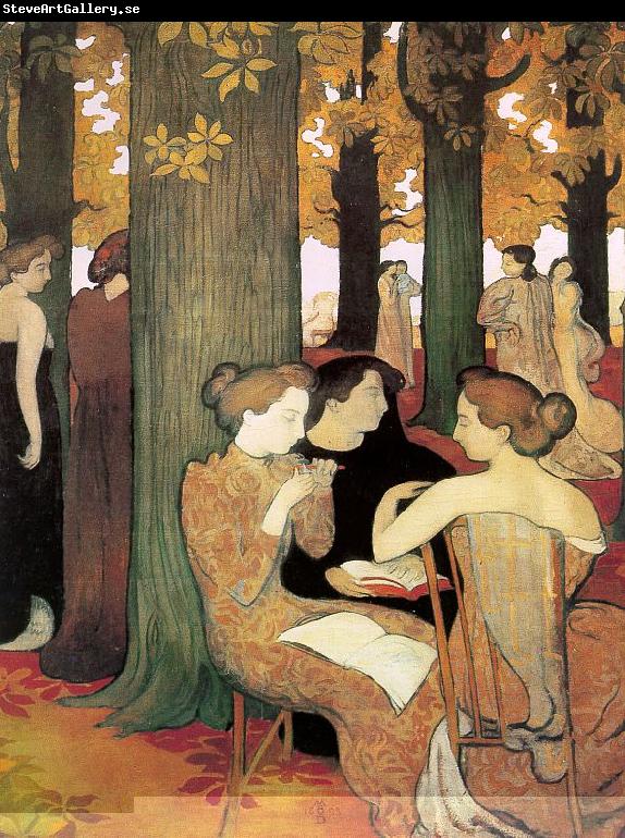 Maurice Denis The Muses in the Sacred Wood